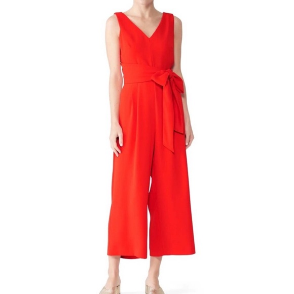 J. Crew Pants & Jumpsuits J Crew Red Jumpsuit Poshmark